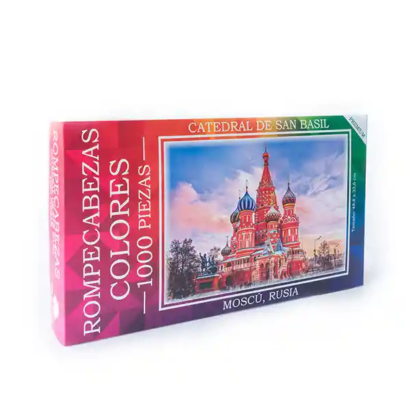 Caja de Juegos Rompecabezas Colores Canal Frances