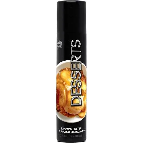 WET ® Desserts® Lubricante Con Sabor A Banana Foster 30 Ml