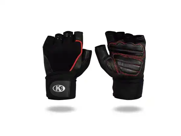 K6 Guantes Para Pesas Ice Border Rojo L