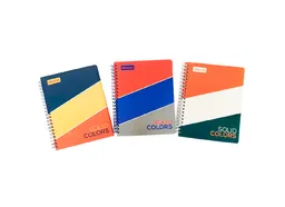 Primavera Cuaderno Grande Cuadriculado Solid Colors Hombres