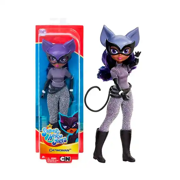 Super Dc Hero Girls Figura Coleccionable De Catwoman