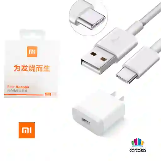 Xiaomi Cargador Original (cubo + Cable) Type C (25 W)