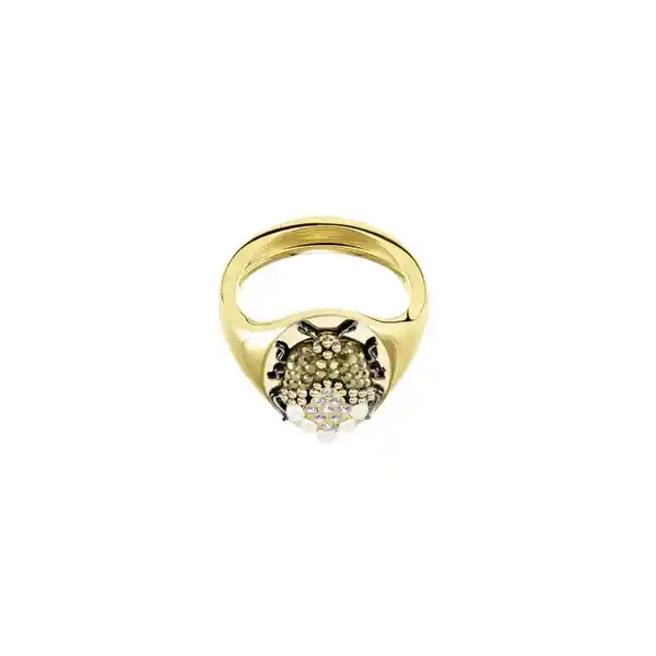 Swarovski Anillo Dorado Mujer Mod. 5416785