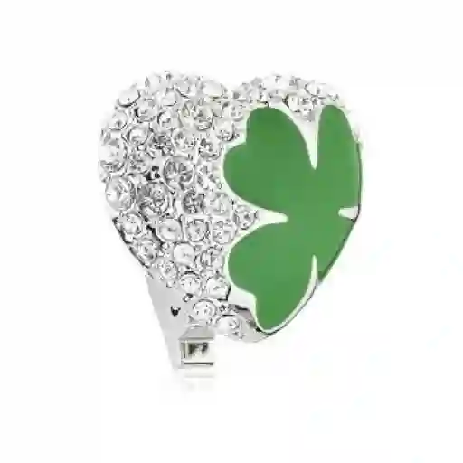 Swarovski Clip Mujer Verde Mod. 5002669