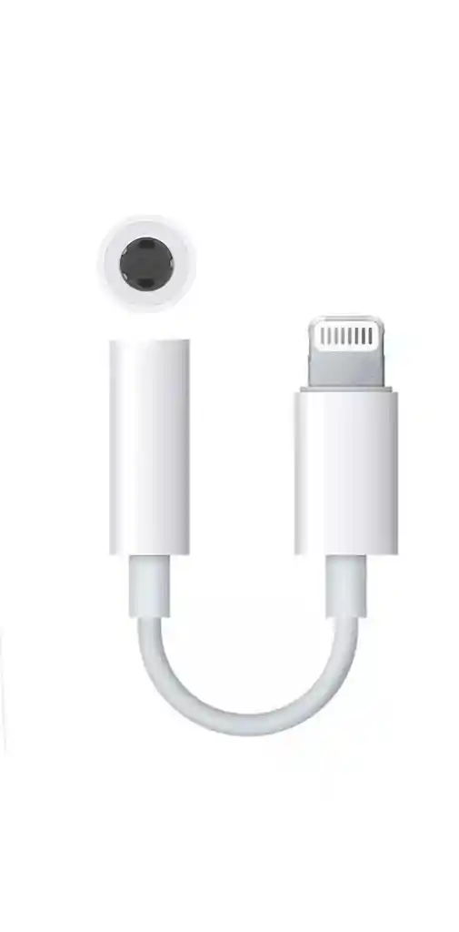 Adaptador Lightning a 3.5mm audífonos 