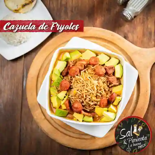 Cazuela de Frijoles Solo Viernes