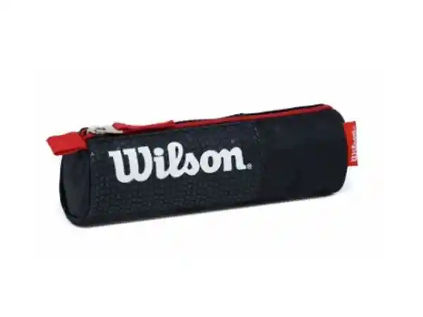 Wilson Cartuchera Escolar Field Unisex Negro