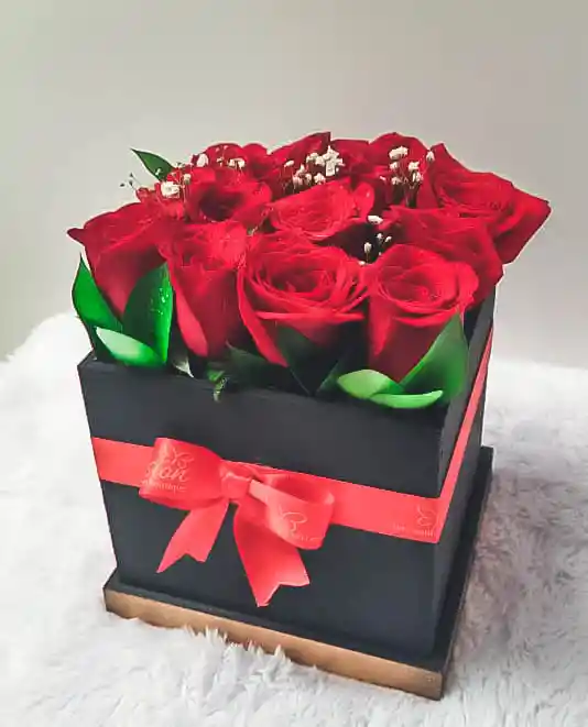 Caja San Valentin Rosas