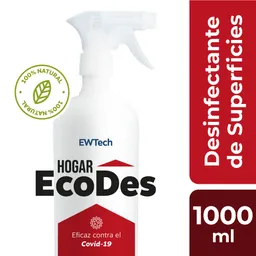 Superficies Desinfectante De Ecodes Hogar 1L