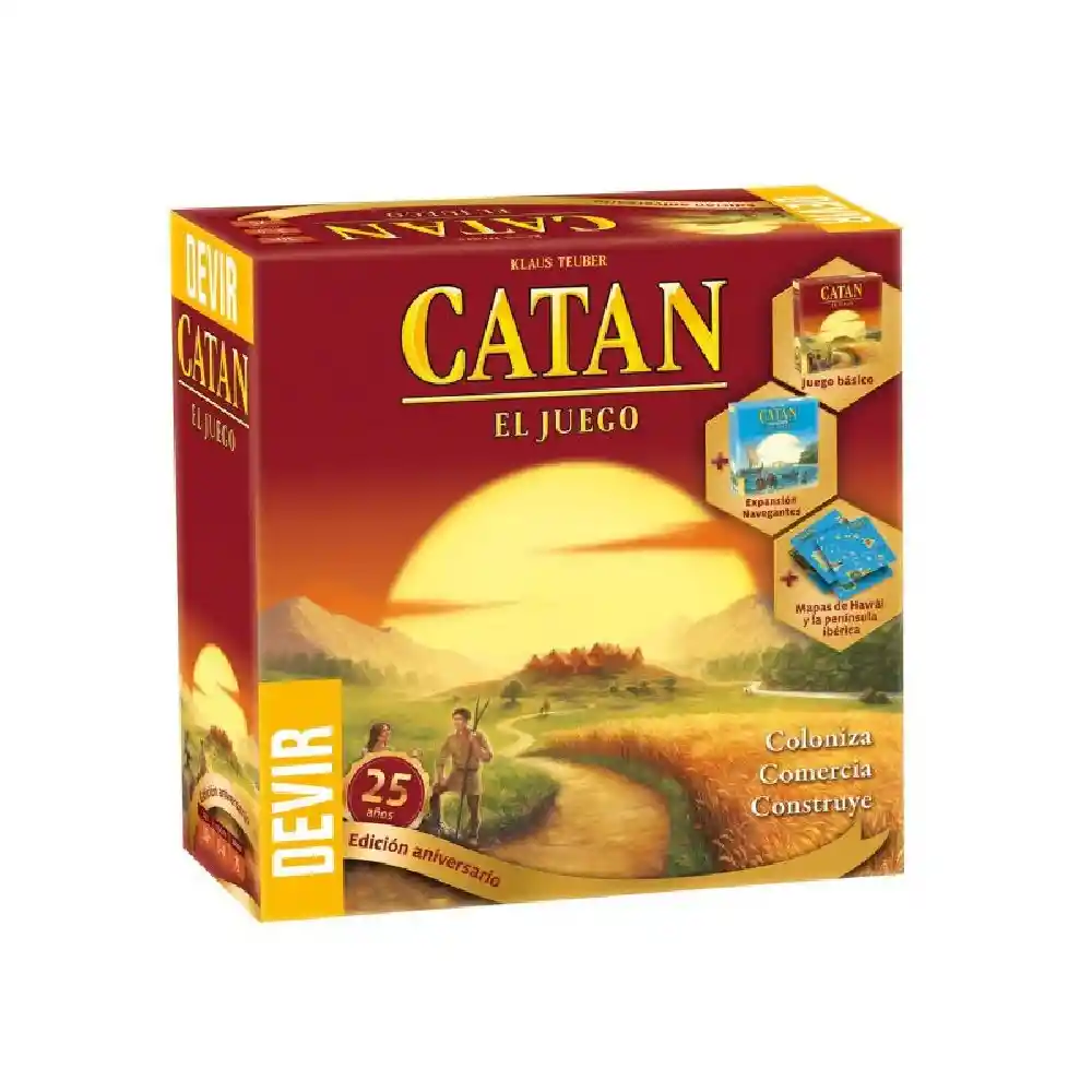 Juego De Mesa Catan Edicion 25 Aniversario