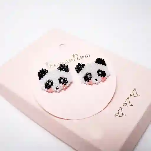 Trementina Aretes Miyuki Oso Panda