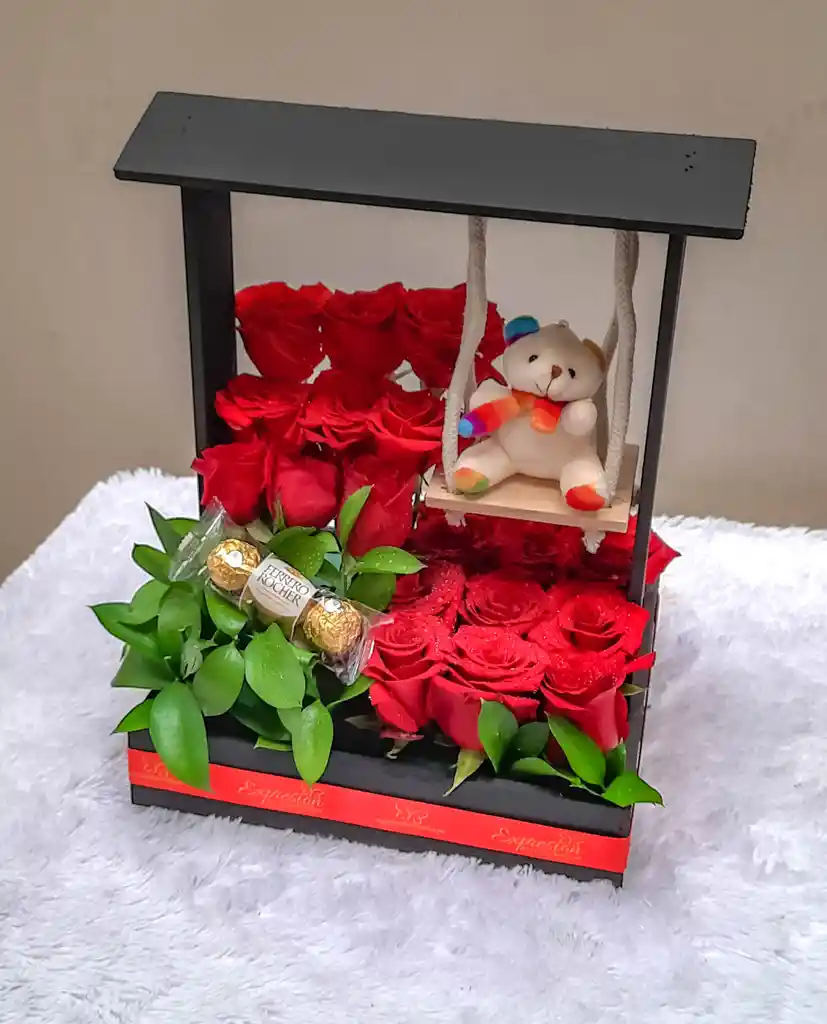 Caja Columpio San Valentin