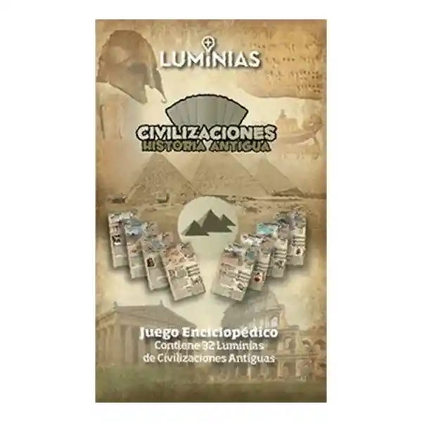 Luminas Juego Enciclopédico Civilizaciones de Historia Antigua