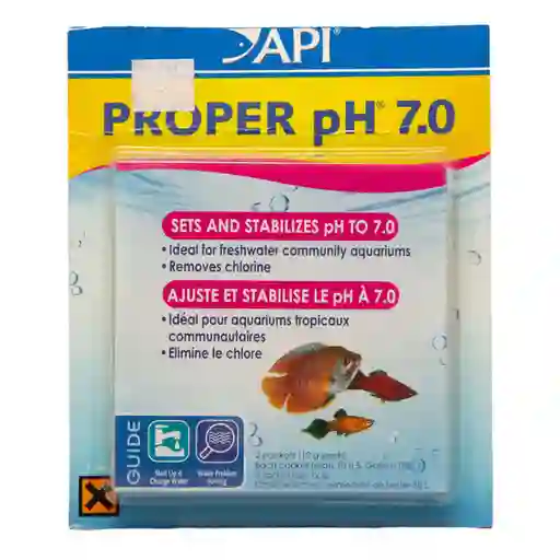 Api Estabilizador Proper ph 7.0 Especial Acuarios Comunita