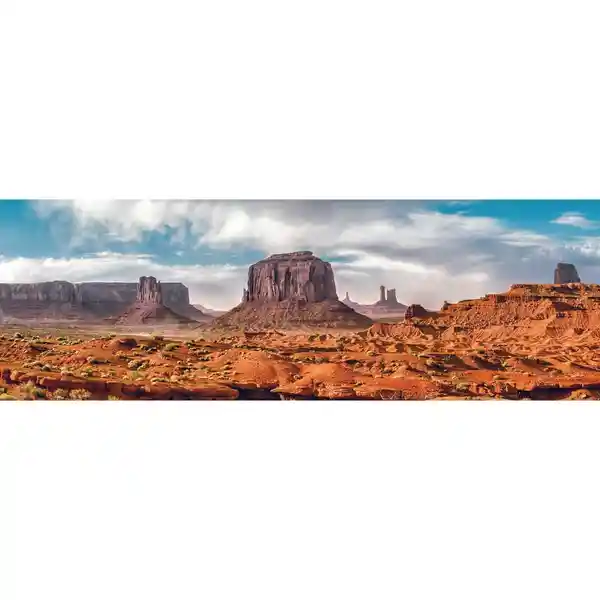 Rompecabezas Panorámico 950 Piezas / Fichas Monument Valley Usa