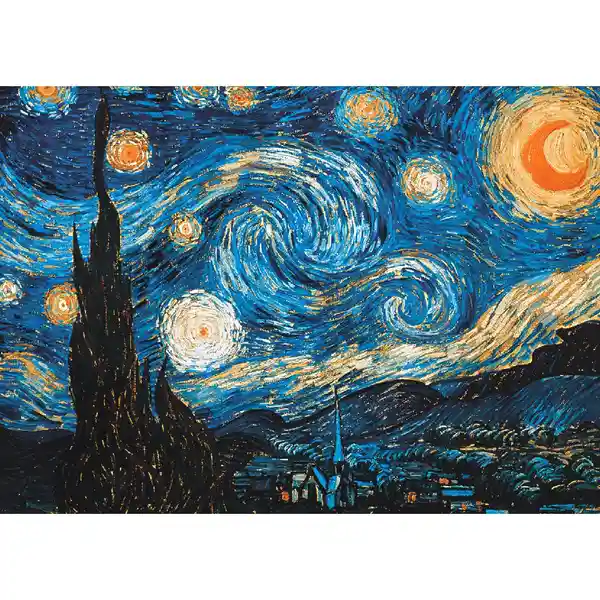 Tomax Rompecabezas Mini Starry Night Tamaño A3