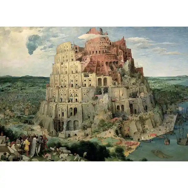 Tomax Rompecabezas Mini la Torre de Babel Tamaño A3