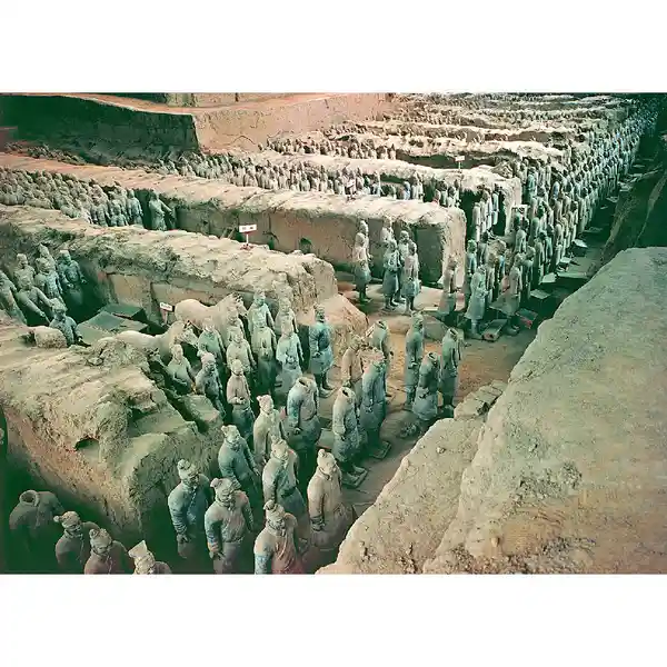 Rompecabezas 1000 Piezas/fichas Mini Guerreros De Terracota Tamaño A3