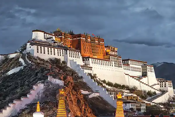 Rompecabezas 1000 Piezas / Fichas Palacio De Potala, Lhasa Tibet Chico