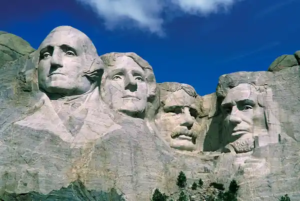 Rompecabezas 1000 Piezas / Fichas Monte Rushmore, Estados Unidos Chico