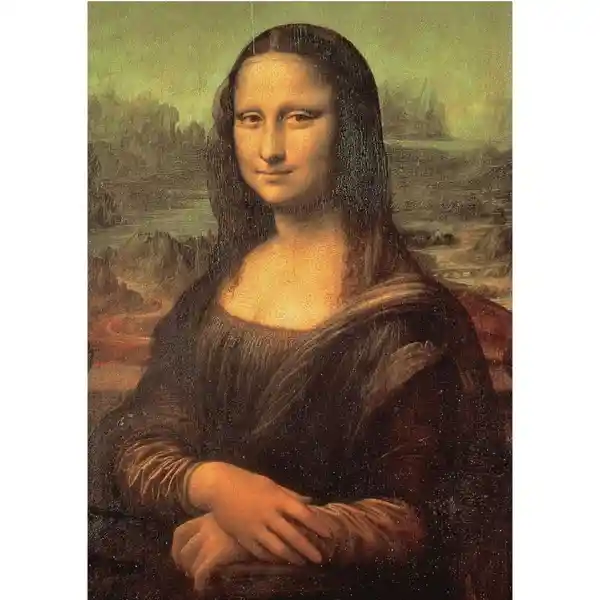 Rompecabeza 1000 Piezas / Fichas Mona Lisa La Gioconda Chico