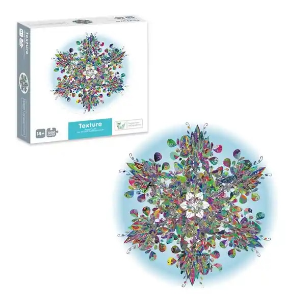 Ingenio Destreza Mental Rompecabezas Mandala Floral