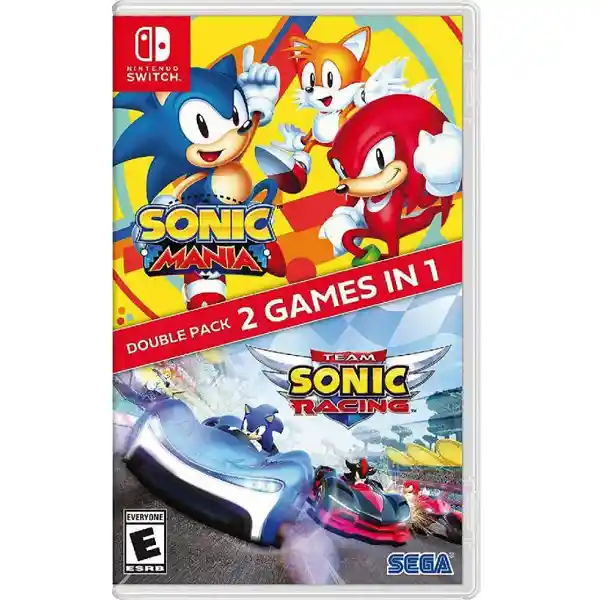 Nintendo Switch Videojuego Sonic Mania + Sonic Team Racing