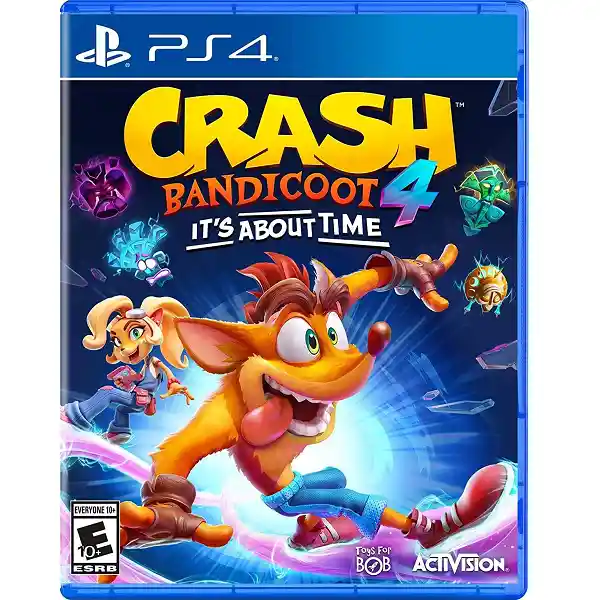   Playstation  Videojuego Ps4 Crash Bandicoot 4: Its About Time 