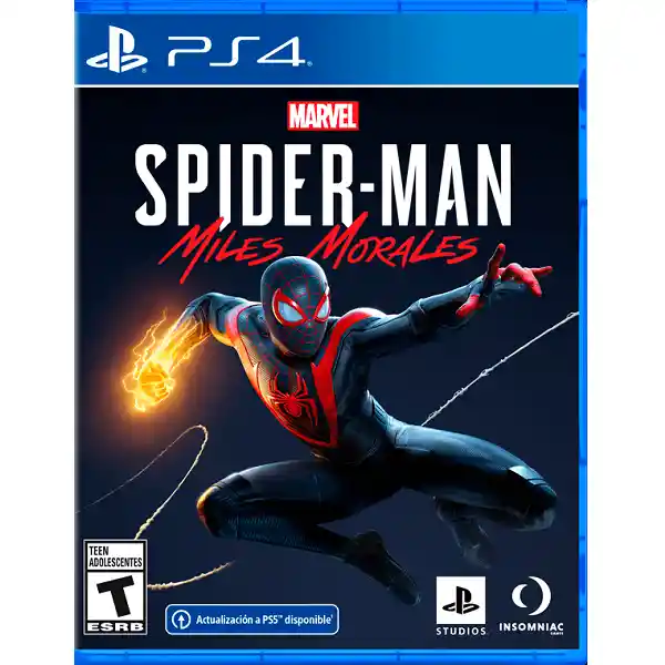 Ps4 Videojuego Spiderman Miles Morales