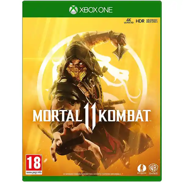 Xbox Videojuego Mortal Kombat 11 One