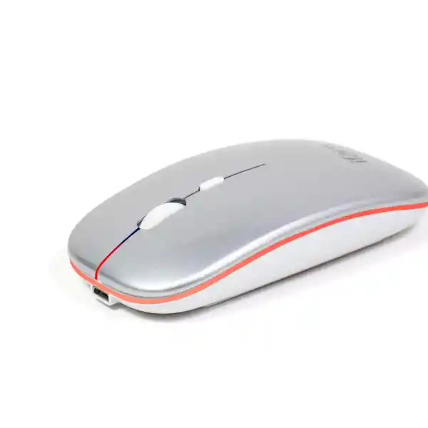 Ifans Mouse Inalámbrico If-240 Con Luz Gris