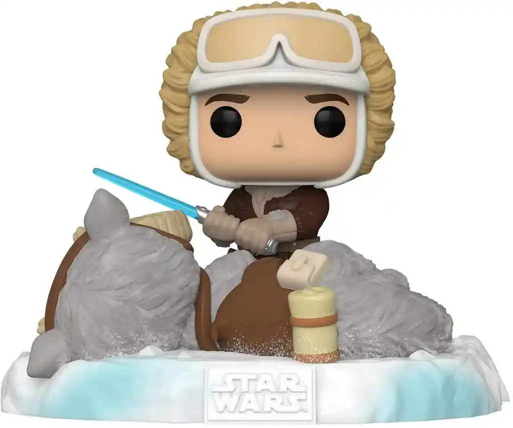 Funko Pop Deluxe Star Wars: Han Solo Y Tauntaun Exclusivo