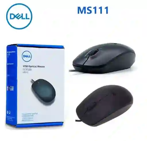 Dell Mouse Óptico Usb 3 Botón Dell Ms111