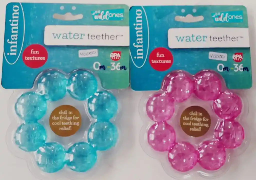 Infantino Llama Dientes Texturizado Water Teether