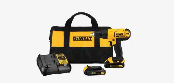 Dewalt Kit Taladro Atornillador 1/2 20V 1500Rpm + Maletín