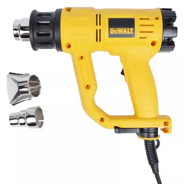 Dewalt Pistola de Calor 1550W 50-400/600°C Con Boquillas