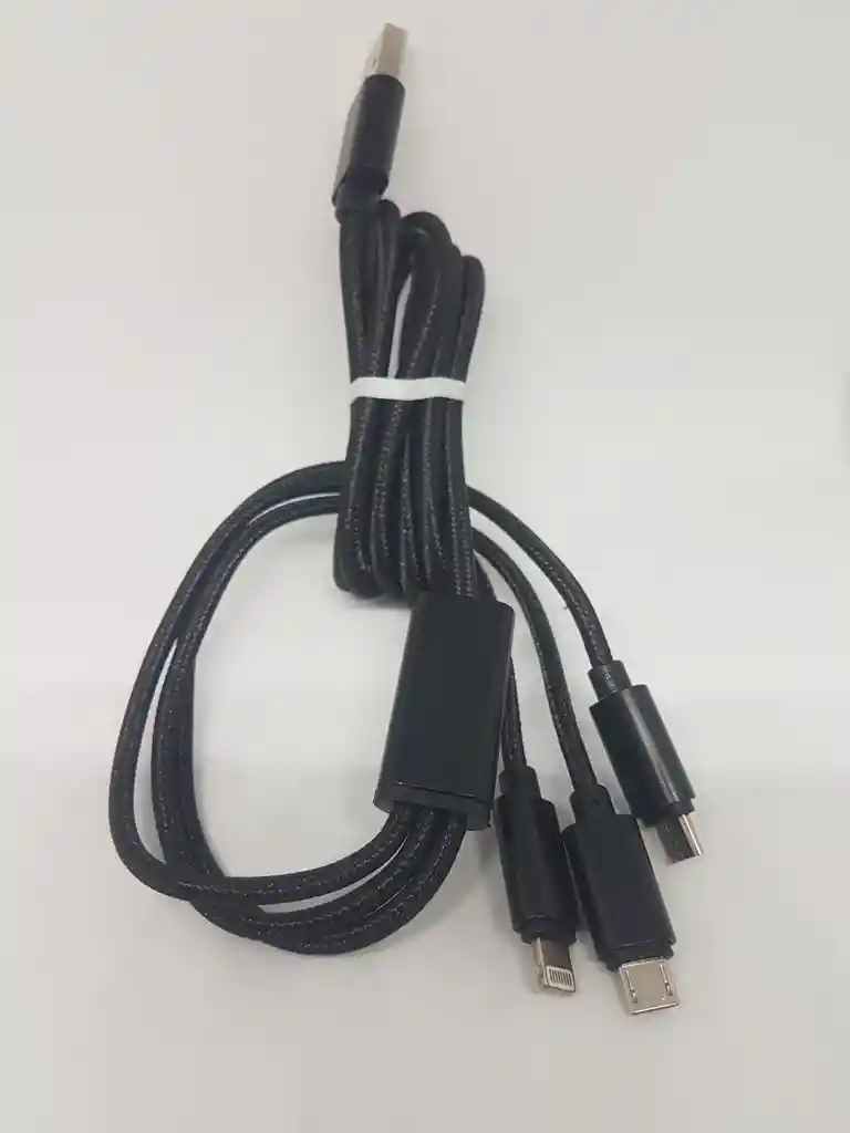 Lightning Cable 3 En 1 Micro Usb /