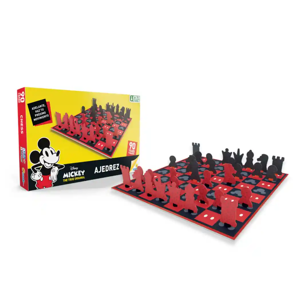 Juego Ajedrez Mickey 90 Años