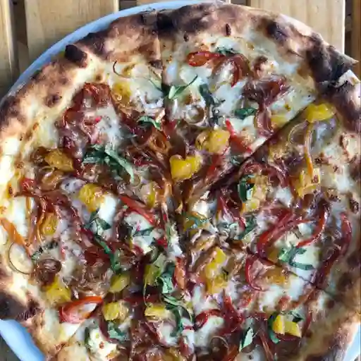 Pizza Hawaiana Vegetariana