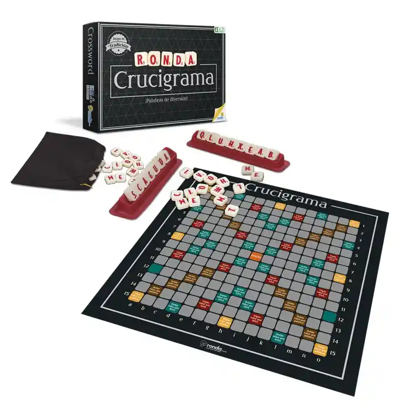 Ronda Crucigrama De Lujo De Scrabble