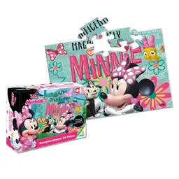 Ronda Rompecabezas Para Niños Disney Minnie De 25 Piezas De