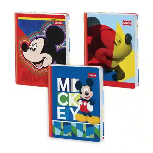 Scribe Cuaderno Cosido Rayas Mickey Surtido