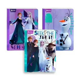 Norma Cuaderno Cosido Cuadros Frozen 2