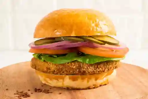 Veggie Bagel Burger