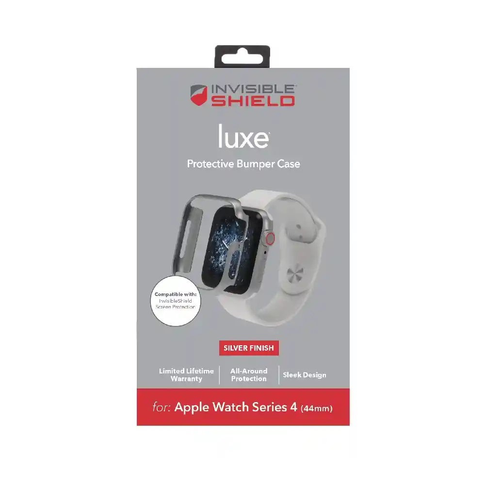 Apple Bumper Protector Invisible Shield Watch 44Mm Silver