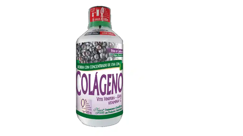 Colageno Liquido 500 Ml Natural Fresly