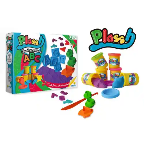 Ronda Juego de Mesa Plassh Abecedario y Figuras