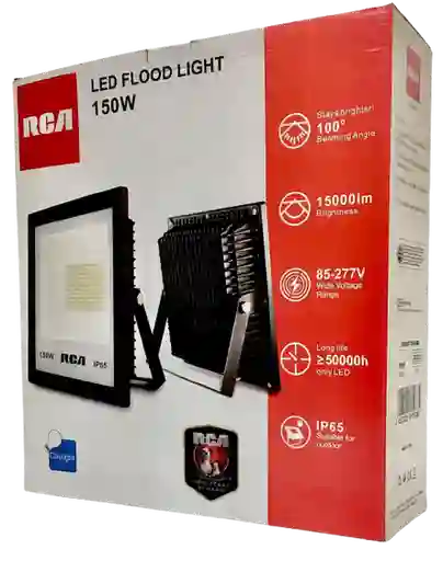 REFLECTOR LED 150W SMD RCA LUZ BLANCA 15000LM 87/277V