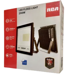 REFLECTOR LED 200W SMD RCA LUZ BLANCA  20000LM 87/277V