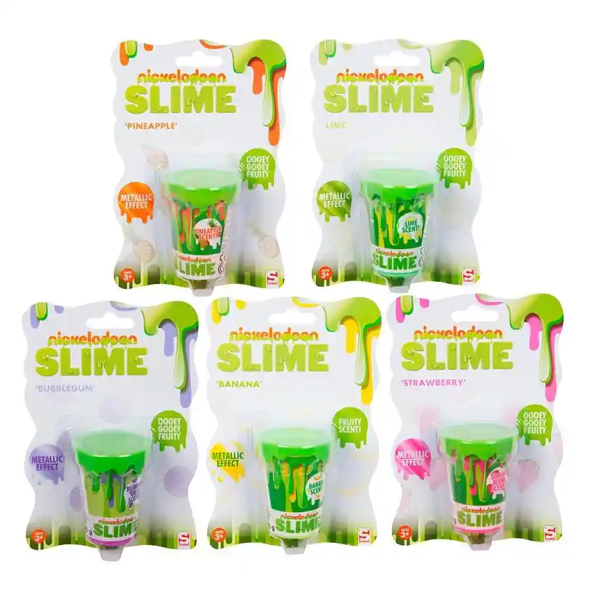 Nickelodeon Juego Metallic Scent Slime